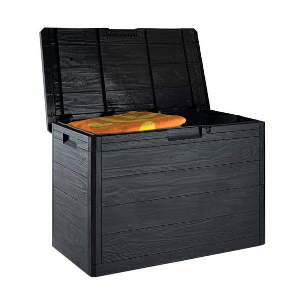 Cutie de depozitare pentru grădină gri antracit Woodys – Toomax-image-2