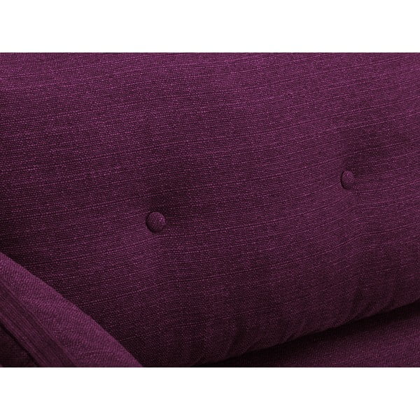 Canapea cu 3 locuri Mazzini Sofas Elena, cu șezlong pe partea stângă, mov-image-4