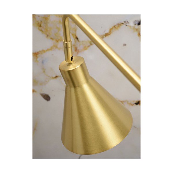 Lampadar auriu cu abajur din metal (înălțime 153 cm) Lyon – it's about RoMi-image-2