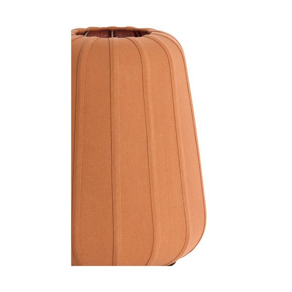 Veioză teracotă din metal cu abajur textil (înălțime 29 cm) Bibia – Light & Living-image-4