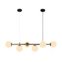 Lustră Squid Lighting Owl, înălțime 120 cm, auriu