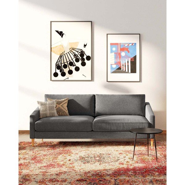 Canapea gri 200 cm Karoto – Ame Yens-image-1