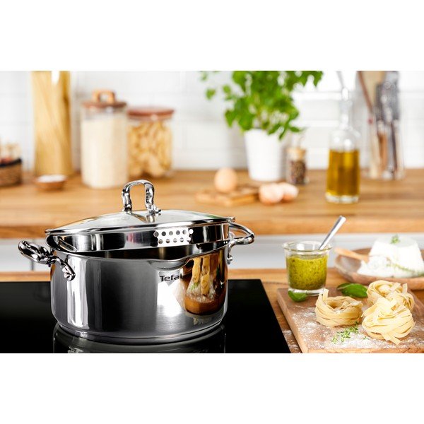 Oală din inox  5 l adecvată pentru plita cu inducție Duetto+ – Tefal-image-2