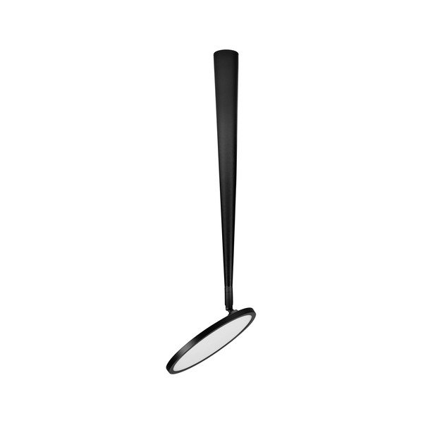 Plafonieră negru-mat LED cu structură flexibilă din aluminiu Ekei – Nova Luce
