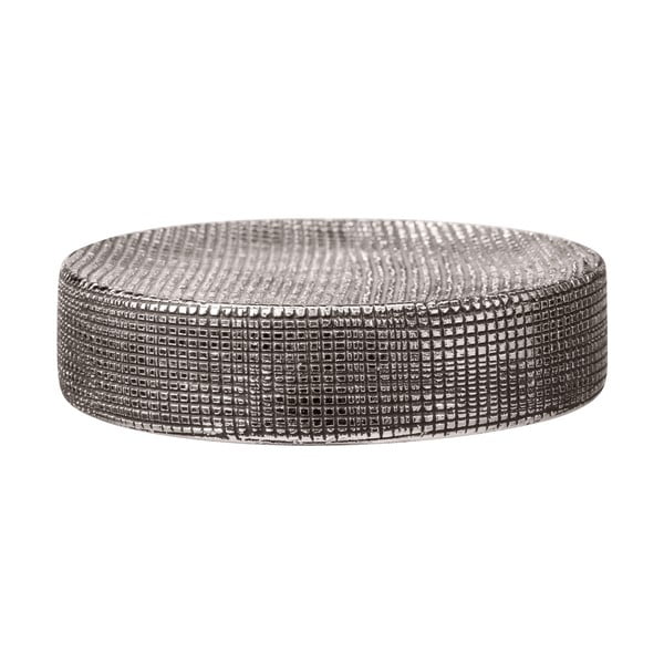 Săpunieră argintie din ceramică Rivara – Wenko