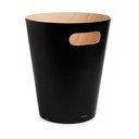 Coș de gunoi negru pentru birou 7,5 l Woodrow – Umbra