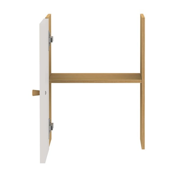 Modul cu uși pentru sistem de rafturi modulare gri 33x43,5 cm Z Cube - Tenzo-image-2