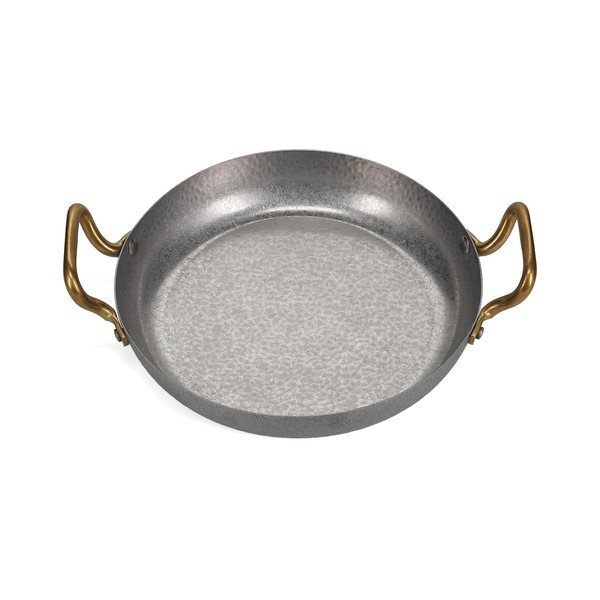 Farfurie argintie pentru servire din metal ø 24 cm Serve – BonBistro