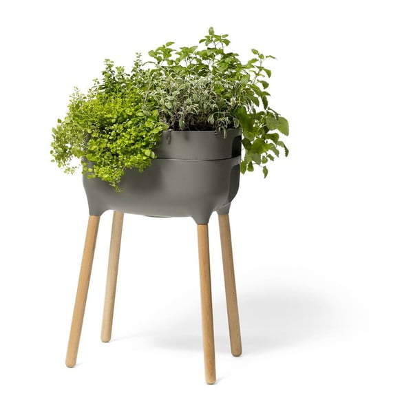 Recipient de cultivare din plastic cu sistem de auto-irigare Urbalive – Plastia