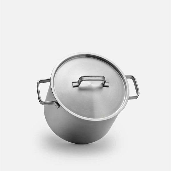 Oală cu capac din oțel inoxidabil 8 l Lucca 4.0 – FABINI-image-1