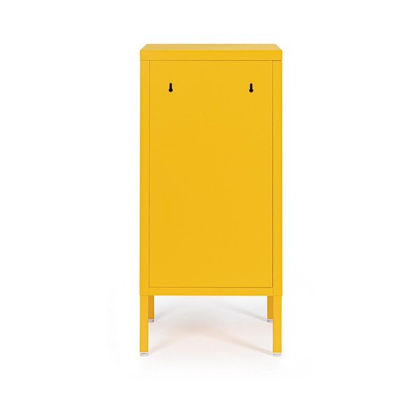 Dulap galben din metal cu încuietoare 35x76x40 cm Cambridge – Yes Everyday-image-4