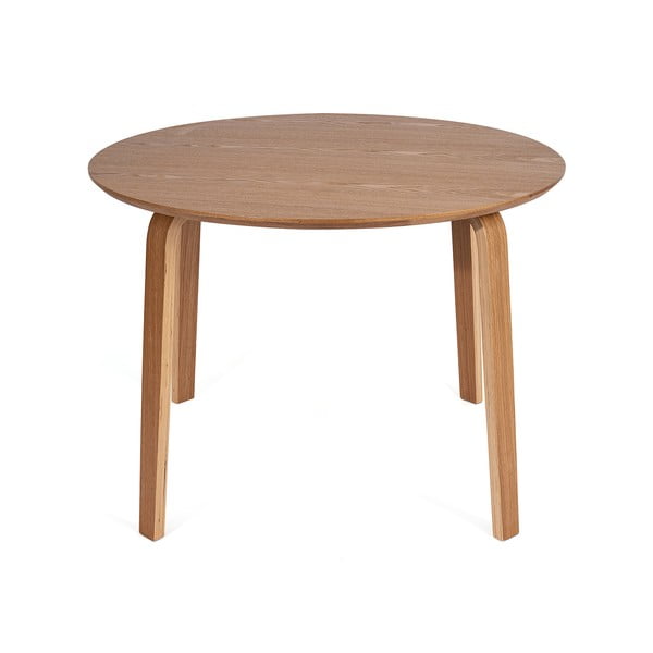 Masă dining cu aspect de stejar ø 110 cm Lana - Bonami Essentials-image-1