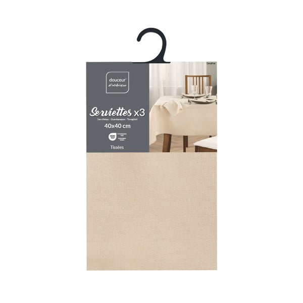 Șervețele 3 buc. 40x40 cm Serafine – douceur d'intérieur-image-4