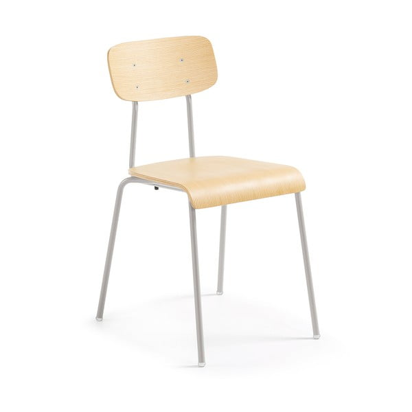 Set 4 scaune cu structură gri La Forma Klee