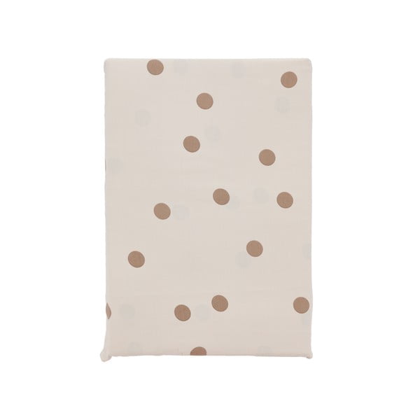 Lenjerie de pat maro din bumbac satinat pentru pat de o persoană 140x200 cm Solaris – Södahl-image-3