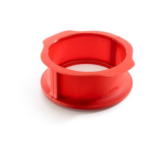 Formă din silicon pentru tort Lékué, ⌀ 15 cm, roșu