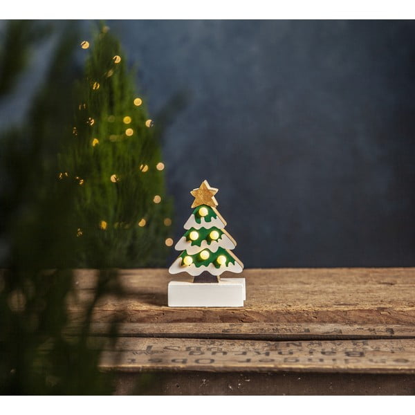 Decorațiune luminoasă albă/verde  de  Crăciun Freddy – Star Trading-image-2