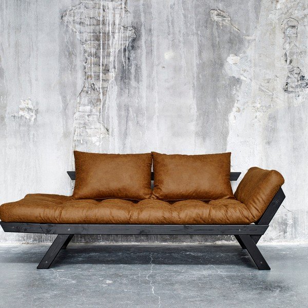 Canapea Karup Vintage Bepop Black/Cognac-image-4