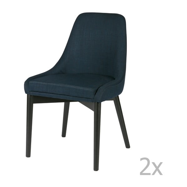 Set 2 scaune De Eekhoorn Koen, albastru