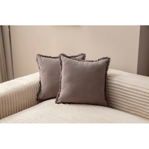 Fețe de pernă 2 buc. 43x43 cm Sacakli – Mioli Decor-image-1