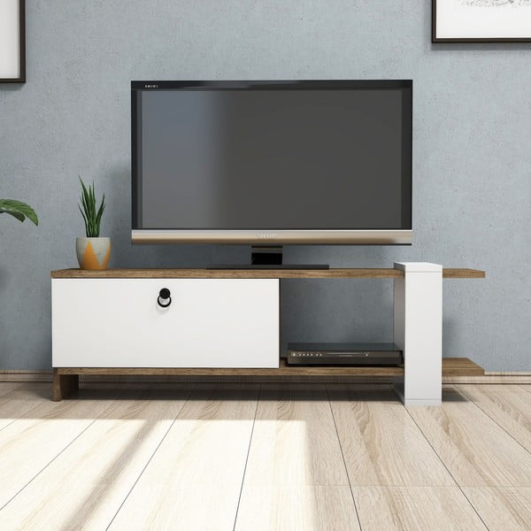 Comodă TV Gaye, alb-image-1