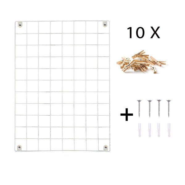 Avizier metalic Reminder, 50 x 70 cm, alb-image-3