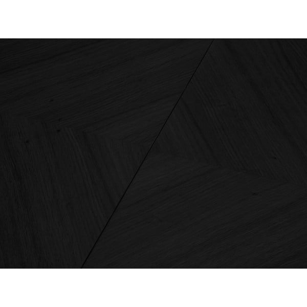 Masă de dining rotundă extensibilă cu blat negru cu blat suplimentar ø 120 cm Magnus – Windsor & Co Sofas-image-1