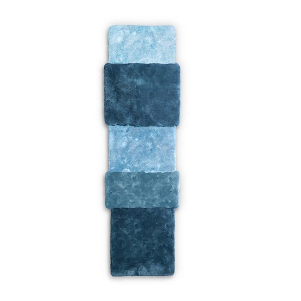 Covor EMKO Over Stripe, 71 x 260 cm, albastru