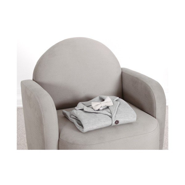 Fotoliu pentru copii gri Nock – Artie-image-1