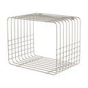 Raft argintiu lucios etajat din metal 38 cm Store-It – Mette Ditmer Denmark