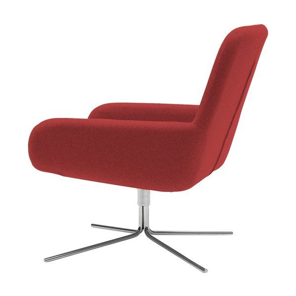Fotoliu rotativ Softline Coco Swivel, roșu-image-4