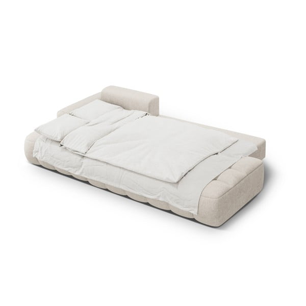 Colțar bej extensibil/cu spațiu de depozitare (cu colț pe partea stângă/cu șezlong) Linz – Cosmopolitan Design-image-4