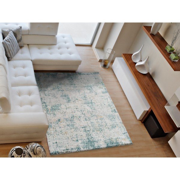 Covor Universal Babek, 80 x 150 cm, gri - albastru-image-1