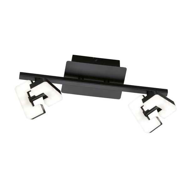 Plafonieră neagră-albă LED 9,5x34 cm Ray – Fischer & Honsel