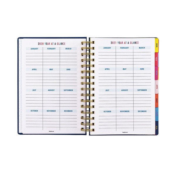 Agendă A5 2020 Busy B Vibrant Vibes, 208 file, albastru-image-3