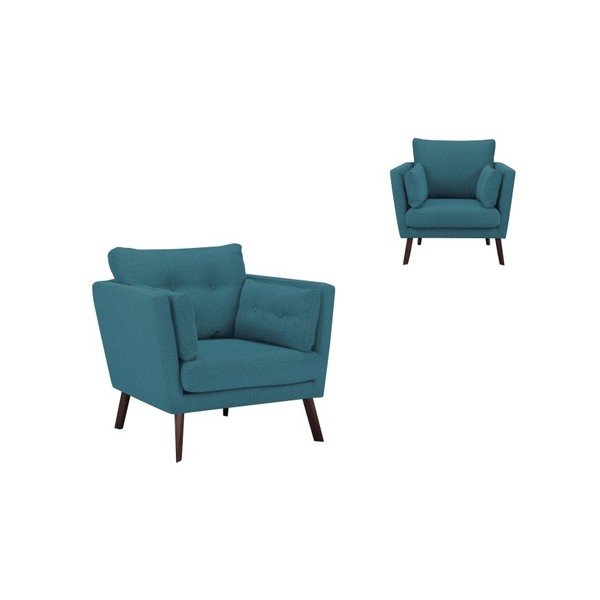 Fotoliu Mazzini Sofas Elena, turcoaz-image-1