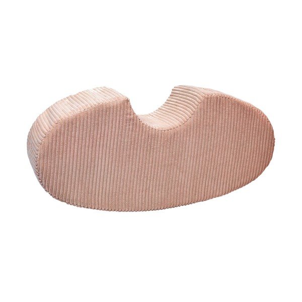 Leagăn roz din catifea reiată înălțime 80 cm 35x24 cm – Meowbaby