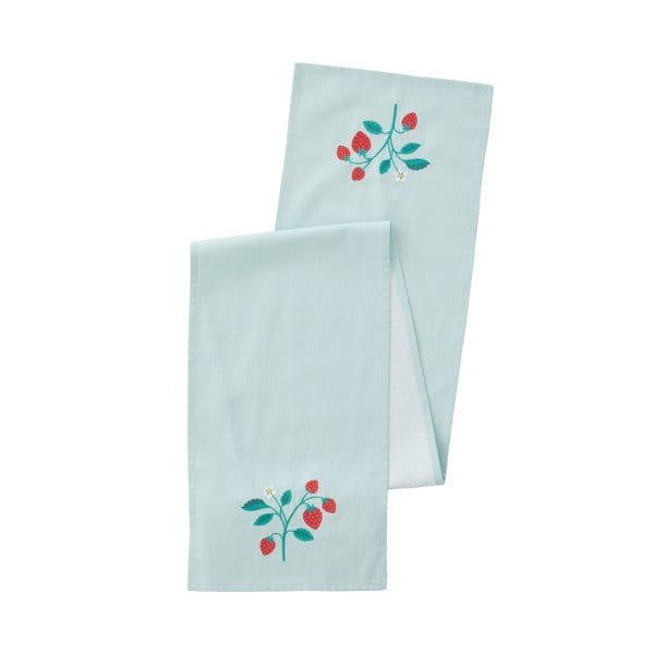 Napron de masă din bumbac 32x220 cm Strawberry Garden – Catherine Lansfield-image-2