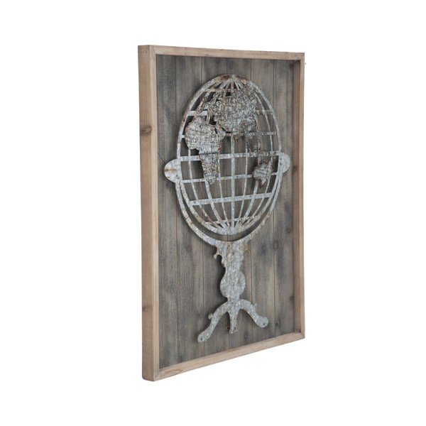 Decorațiune de perete Mauro Ferretti World Tenebris, 60 x 80 cm-image-1