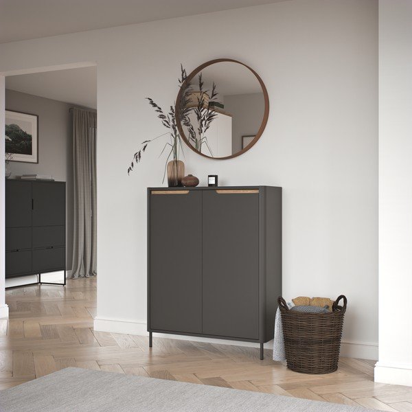 Raft pentru pantofi Tenzo Switch, 88 x 110 cm, gri antracit-image-1