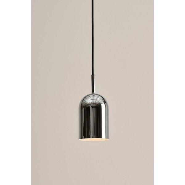 Lustră argintiu-lucios din metal ø 10 cm Ara – Jotex-image-1