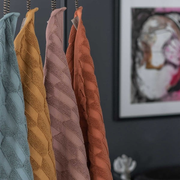 Prosop maro din bumbac 50x95 cm Geo – Mette Ditmer Denmark-image-3