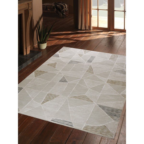 Covor bej 80x150 cm Jaipur – Webtappeti-image-1