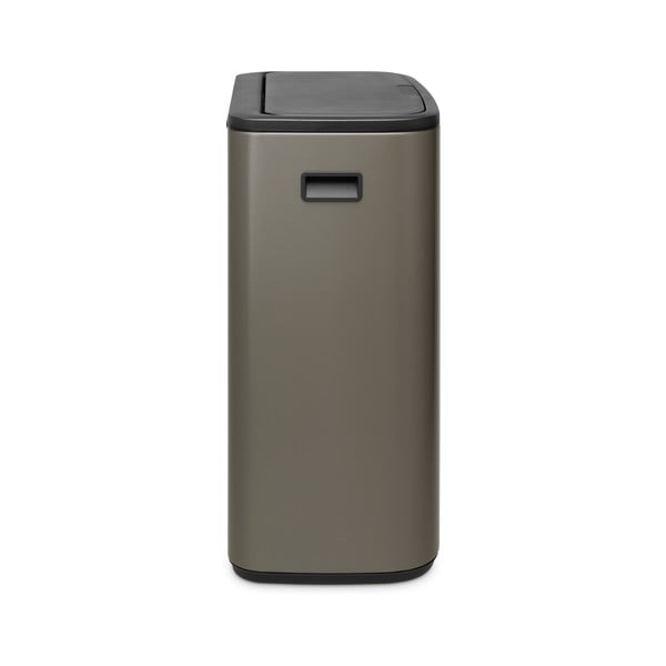 Coș de gunoi gri cu senzori de atingere din oțel 60 l Bo Touch Bin – Brabantia-image-3