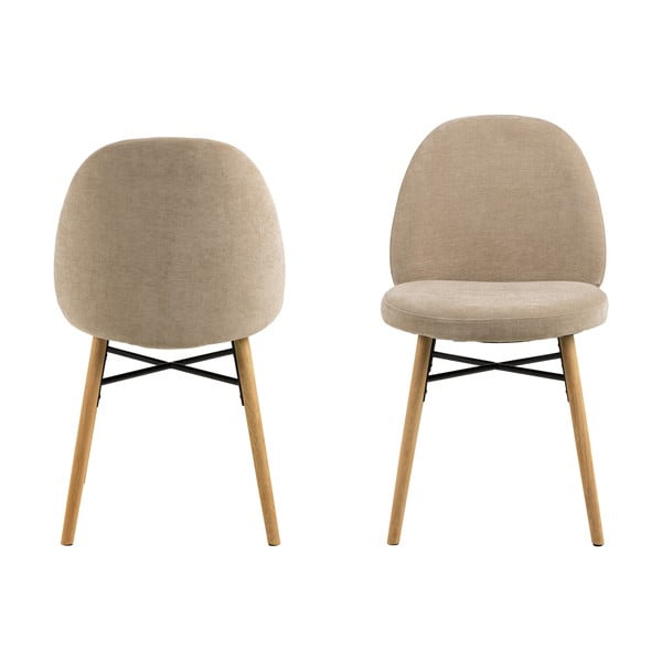 Scaun de dining bej Sophia – Actona-image-3