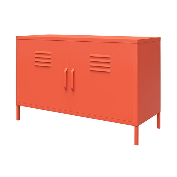 Dulap metalic portocaliu Novogratz Cache, 100 x 64 cm-image-2