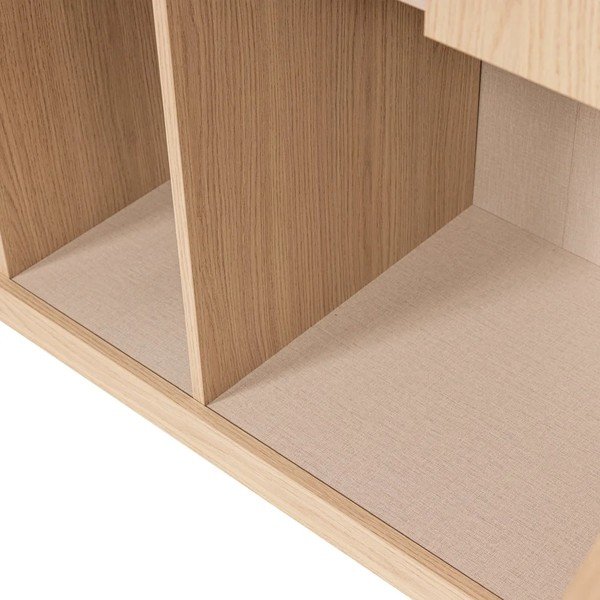Dulap modular în culoare naturală 80x215 cm Build – WOOOD-image-2