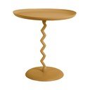 Măsuță auxiliară rotundă din metal ø 40 cm Zig Zag – Leitmotiv