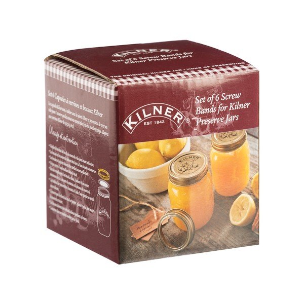 Set 6 inele de rezervă pentru capace Kilner Jam-image-1
