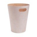 Coș de gunoi bej pentru birou 7,5 l Woodrow – Umbra